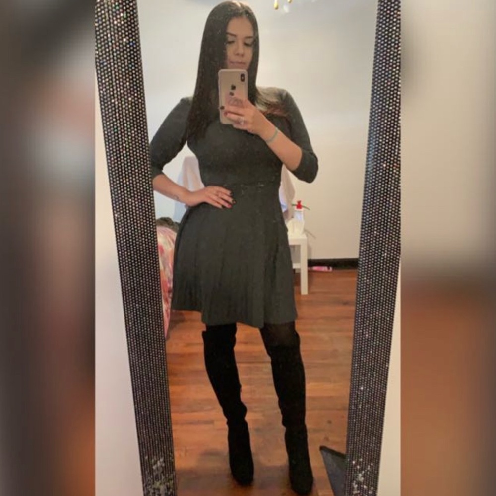 Chic Gray Dress